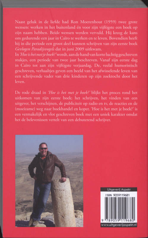 Hoe is het met je boek? achterkant