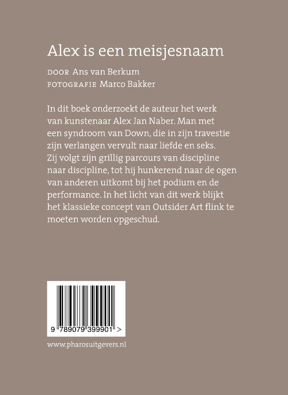 Alex is een meisjesnaam achterkant