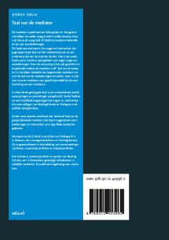 Taal van de mediator / NMI kennisreeks achterkant