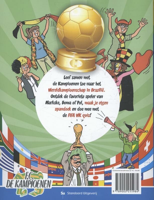 De wereldkampioenen / F.C. De Kampioenen achterkant