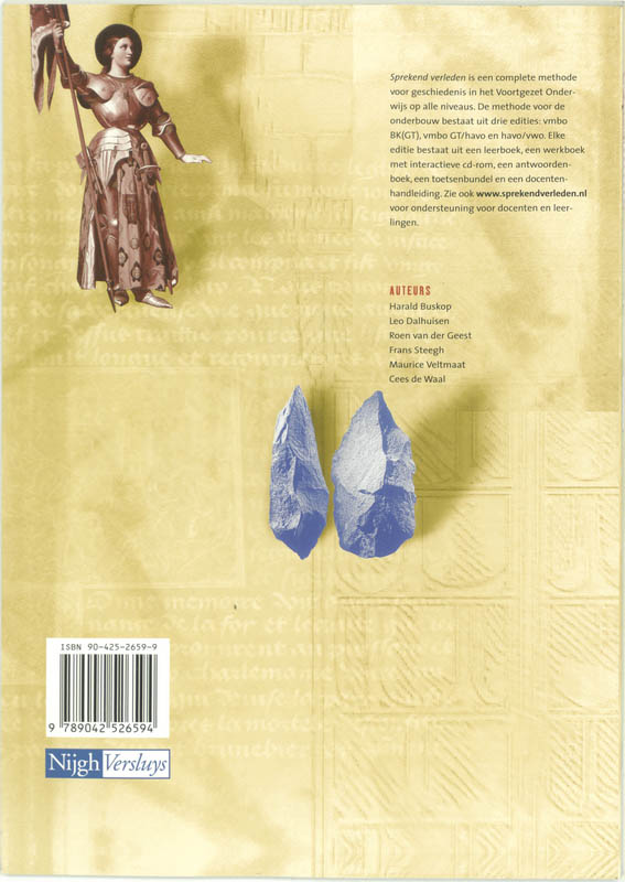 Sprekend Verleden / 1 Vwo / Deel Werkboek + Cd-Rom Sprekend Verleden / 1 Vwo / Deel Werkboek + Cd-Rom achterkant