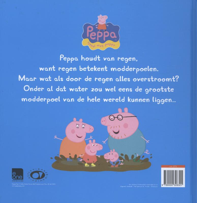 De grootste modderpoel van de hele wereld / Speel met Peppa achterkant