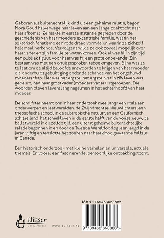 Een Goudengeschiedenis achterkant