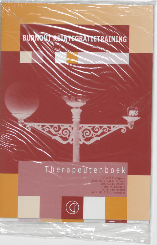Burnout reintegratietraining / Therapeutenboek werkboek / Cognitieve gedragstherapie