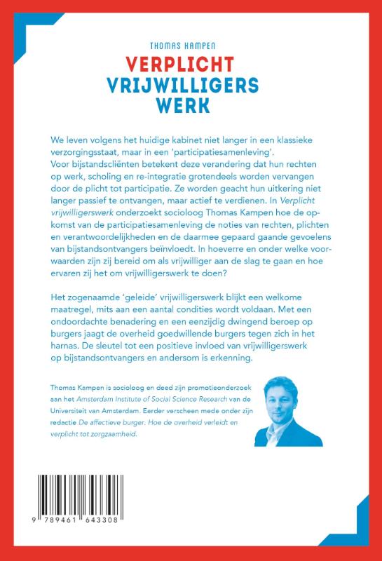 Vrijwilligerswerk verplicht achterkant