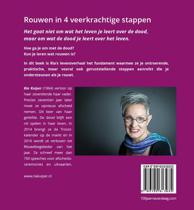 Rouwen over leven achterkant