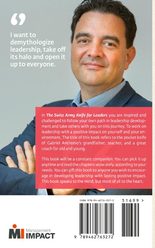 The Swiss Army Knife for Leaders: A Guide to Leadership with Lasting Impact achterkant