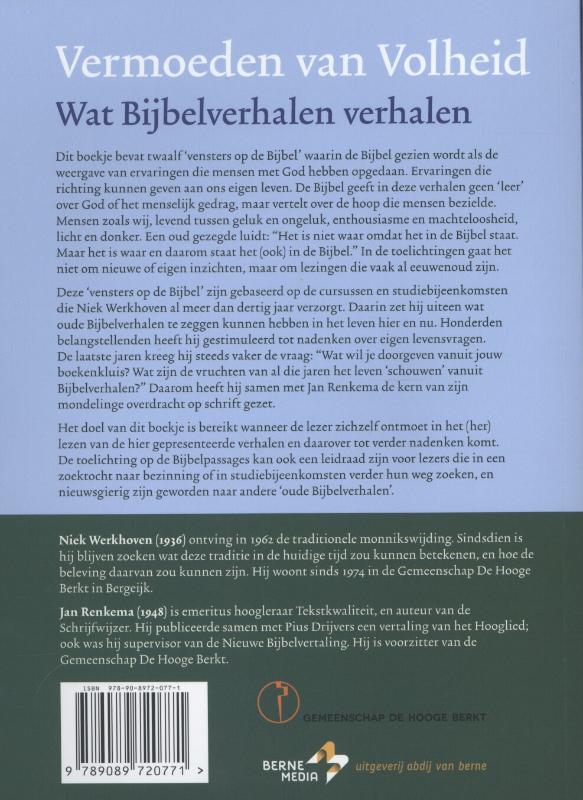 Vermoeden van volheid achterkant