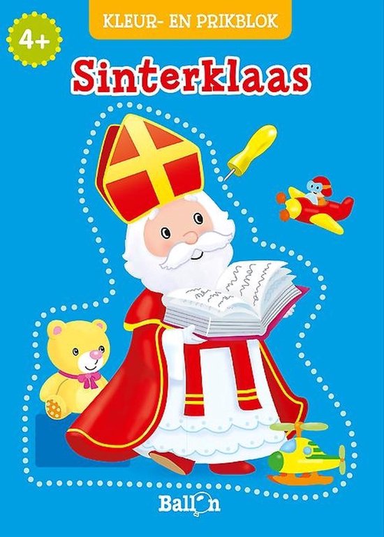 boekenbalie_9789463070270_cover Sinterklaas kleur- en prikblok / Sinterklaas