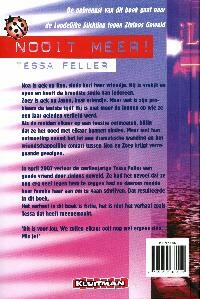 Nooit meer! achterkant