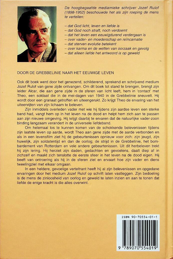Door de Grebbelinie naar het Eeuwige Leven achterkant