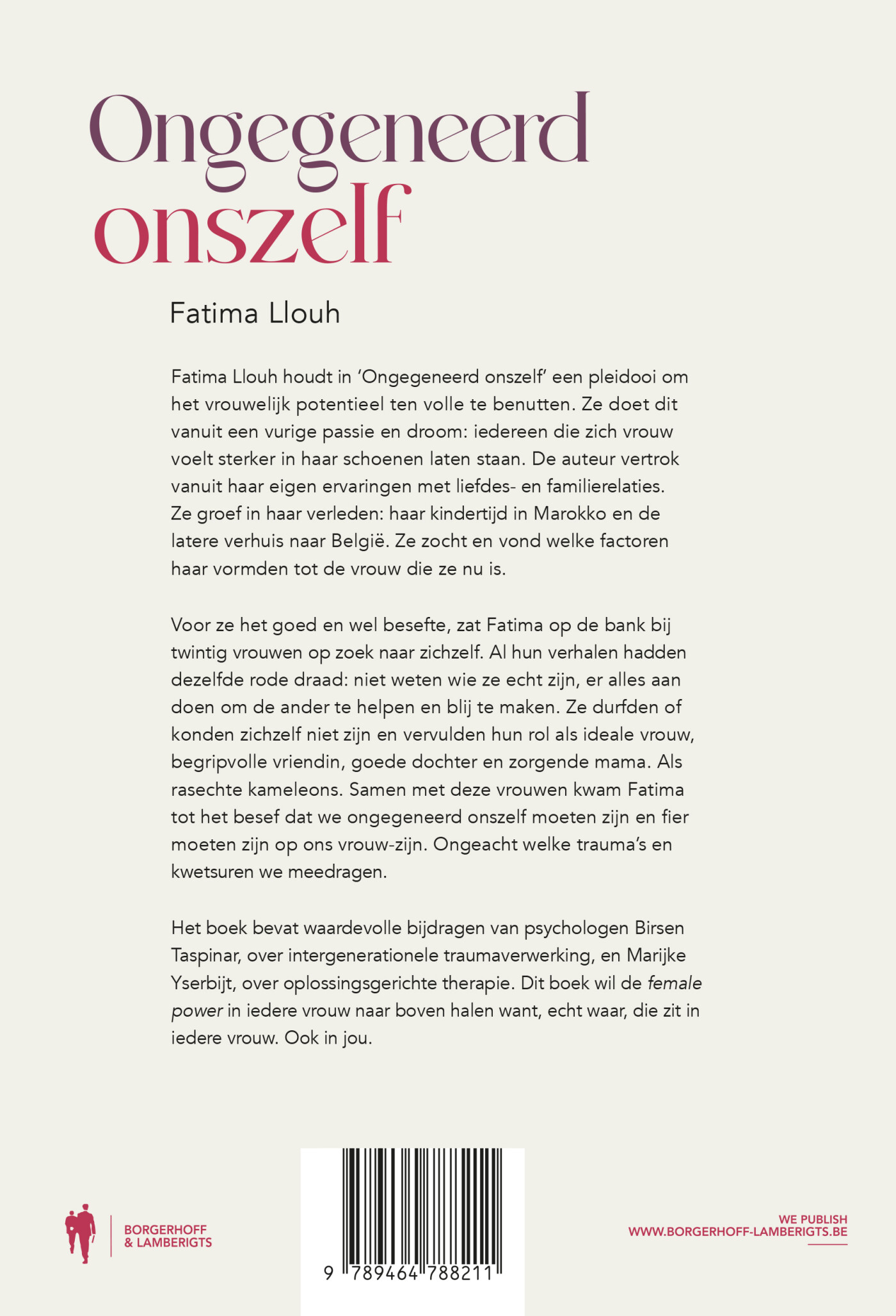 Ongegeneerd onszelf achterkant