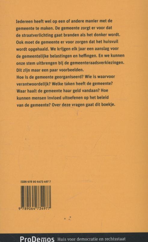 De gemeente achterkant