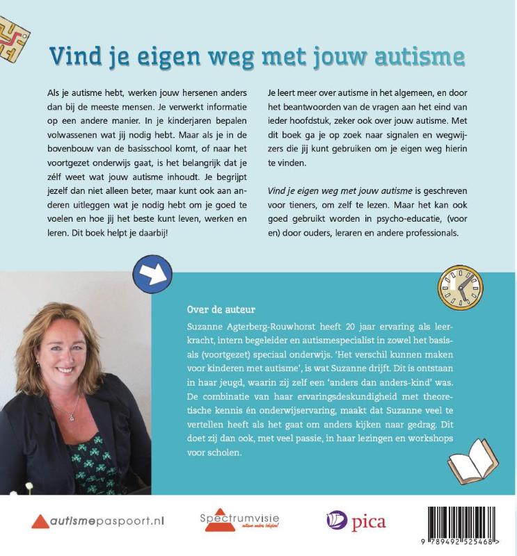 Vind je eigen weg met jouw autisme achterkant