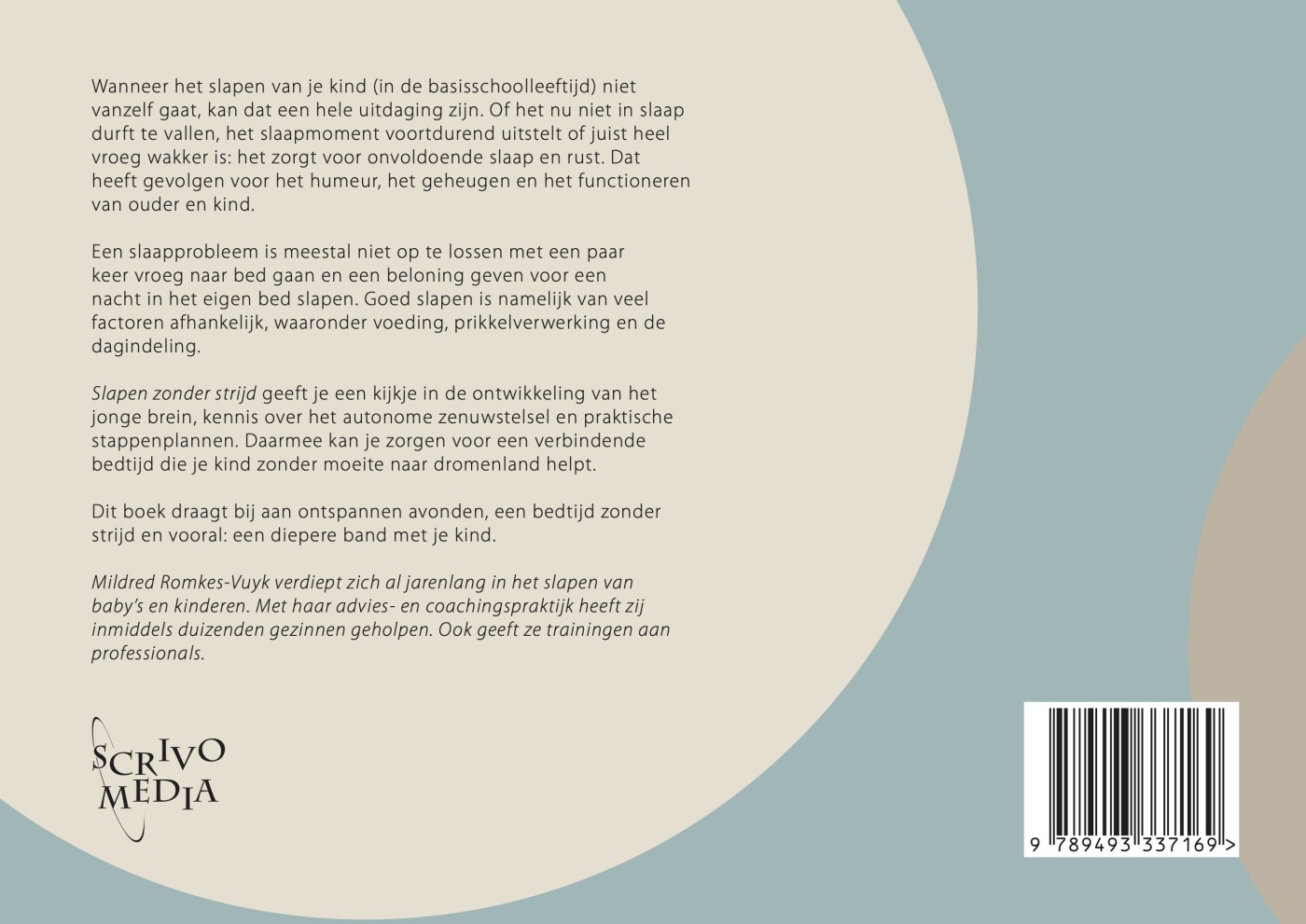 Slapen zonder strijd achterkant