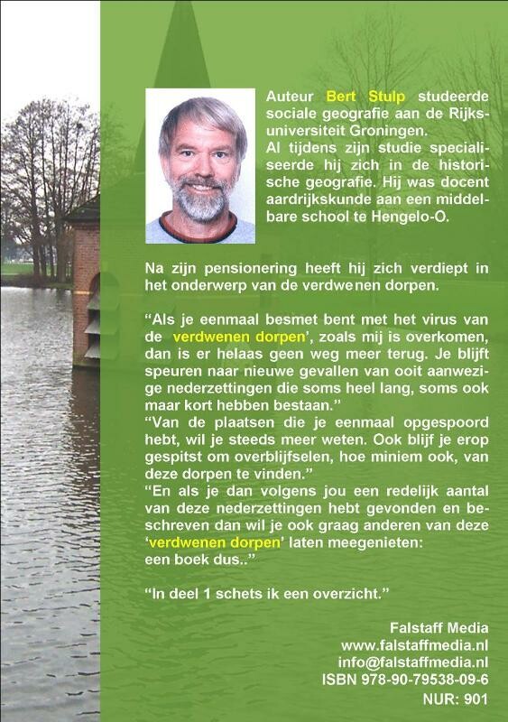 Verdwenen dorpen in Nederland 1 Een overzicht achterkant