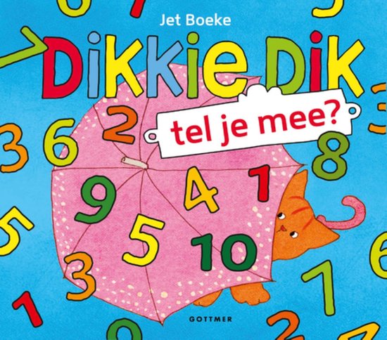 Dikkie Dik - Tel Je Mee - Kartonnen boek