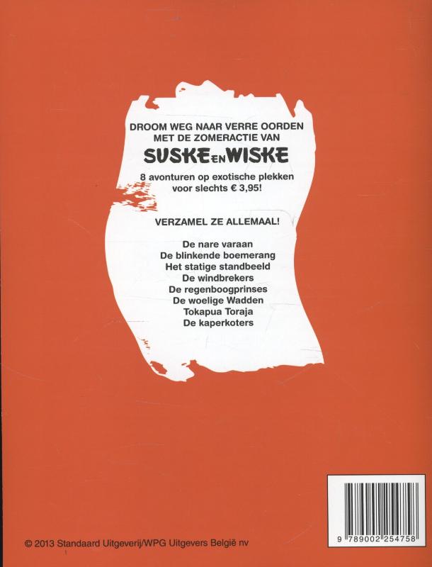Suske en Wiske / De Regenboogprinses / Suske en Wiske / 184 achterkant