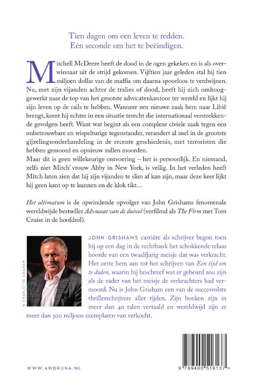 Het ultimatum / Mitch McDeere / 2 achterkant