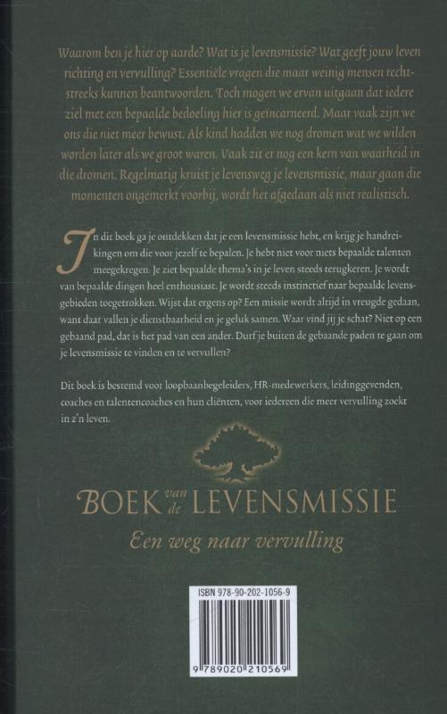 Boek van de levensmissie / Biblos-serie / 3 achterkant