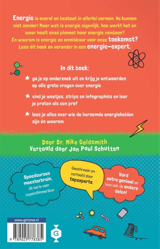 De schokkende waarheid over energie / Spoedcursus meesterbrein achterkant