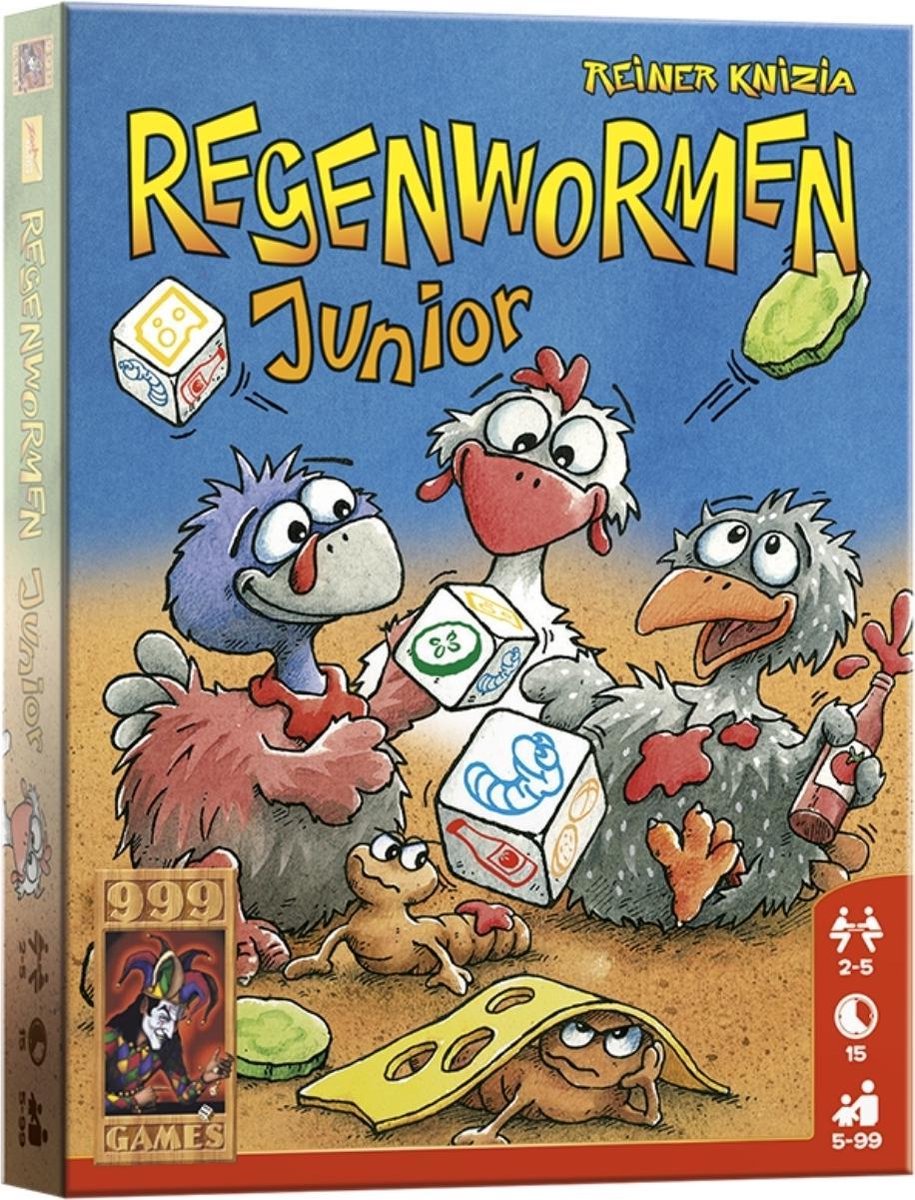 Regenwormen Junior Dobbelspel