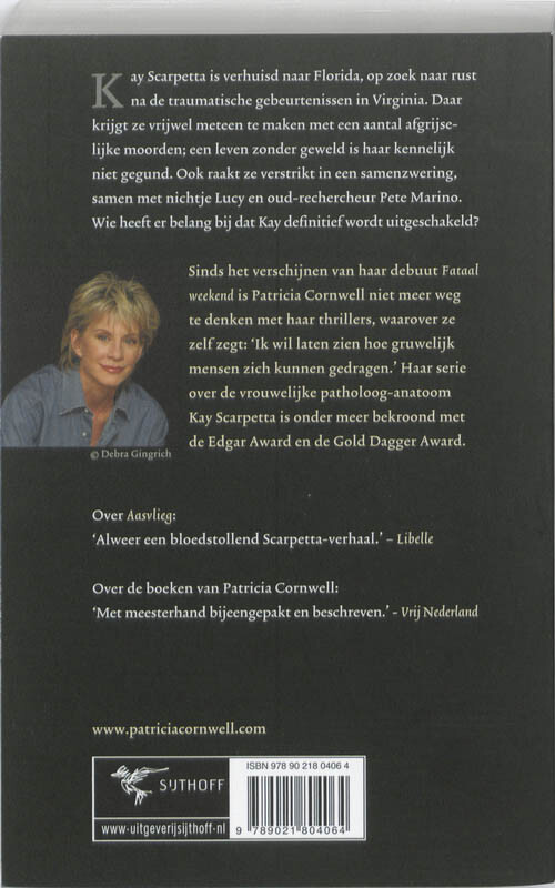 Aasvlieg / Kay Scarpetta / 12 achterkant