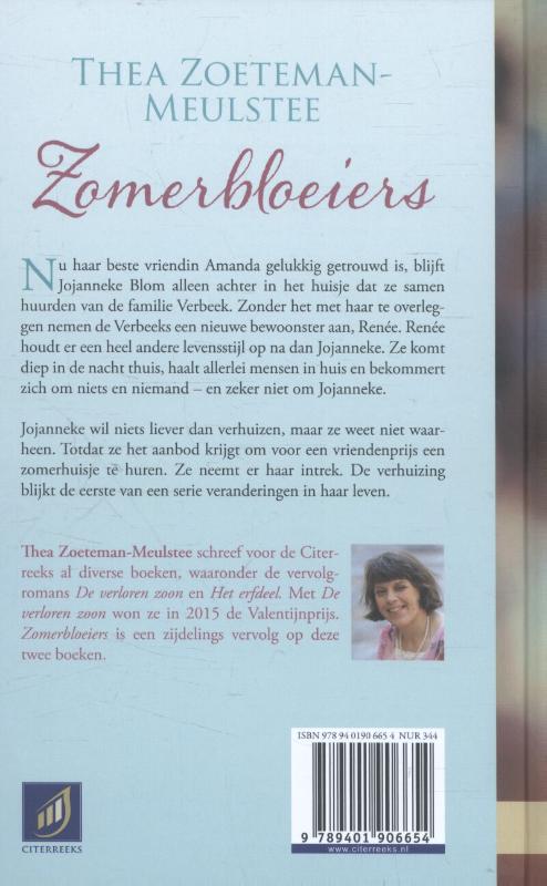 Zomerbloeiers / De verloren zoon / 3 Zomerbloeiers / De verloren zoon / 3 achterkant