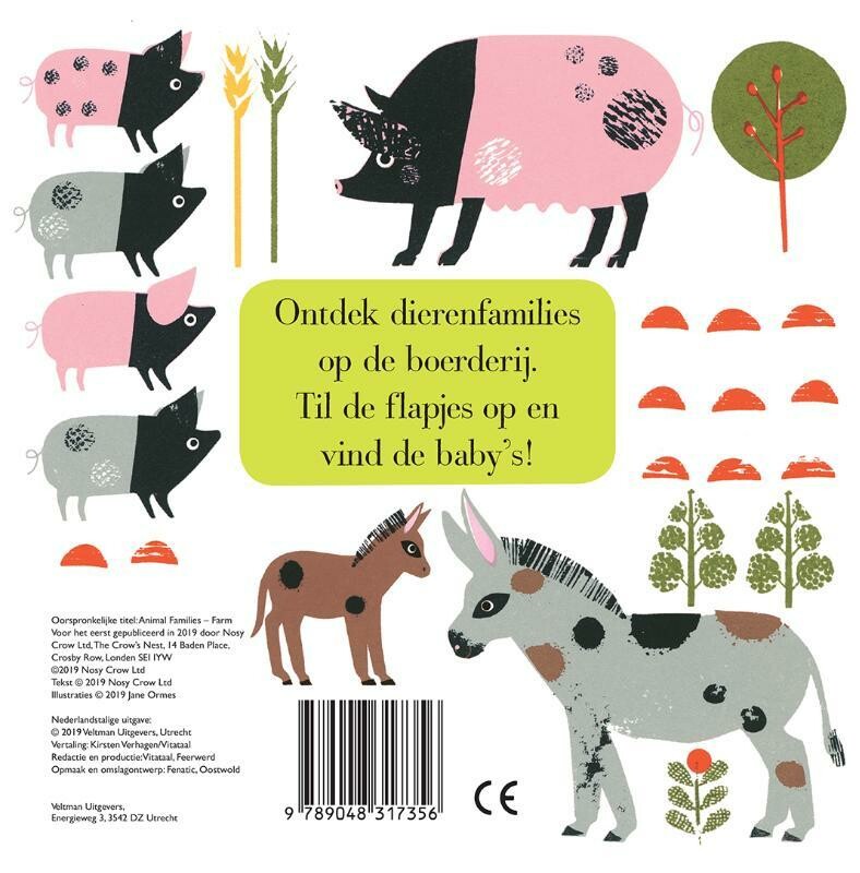 Boerderij / Dierenfamilies achterkant