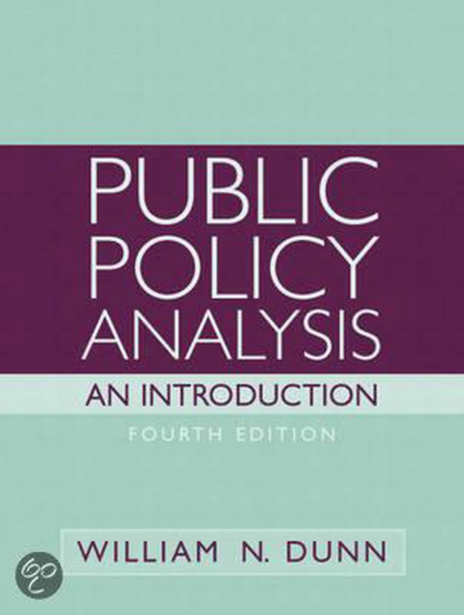 William N. Dunn Public Policy Analysis thumbnail