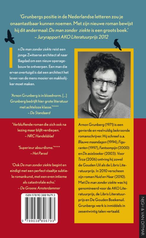 De man zonder ziekte De man zonder ziekte achterkant