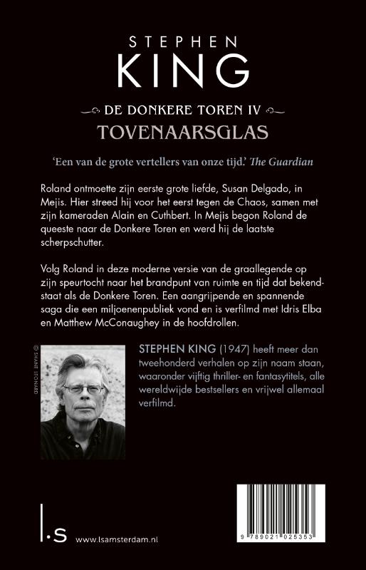 Tovenaarsglas / De Donkere Toren / 4 achterkant
