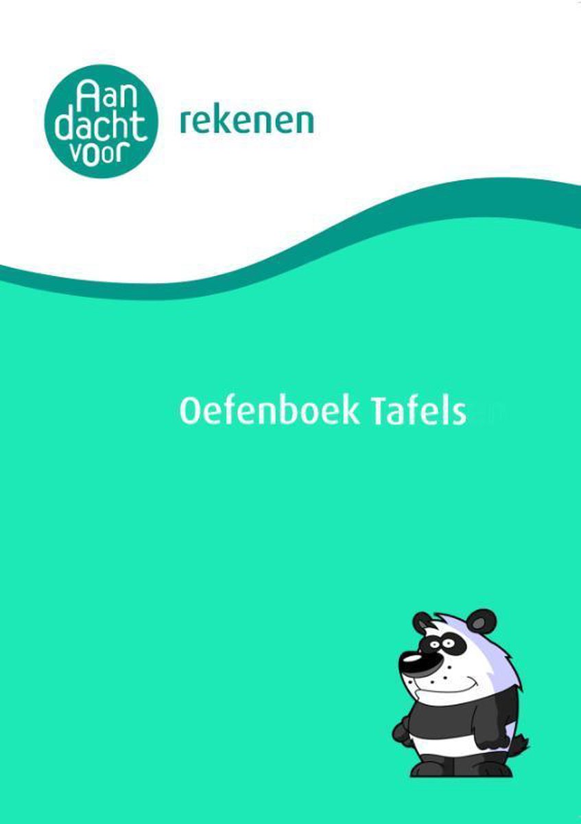 boekenbalie_9789490988302_cover Tafels van Vermenigvuldiging Oefenboek / Aandacht voor Rekenen