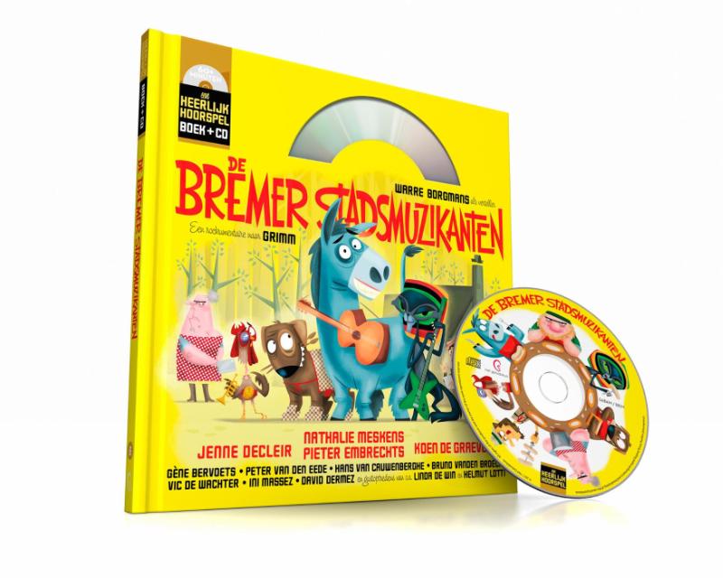 boekenbalie_9789079040179_cover De Bremer stadsmuzikanten / Heerlijke Hoorspelen / 6