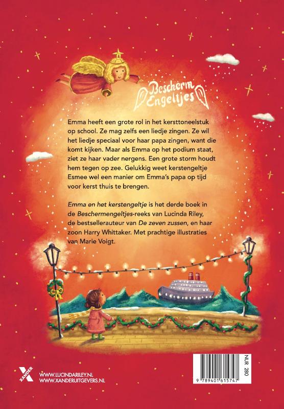 Emma en het kerstengeltje / De beschermengeltjes / 3 achterkant