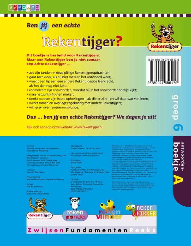 R.T. GR6 ANTWOORDENBOEK A achterkant