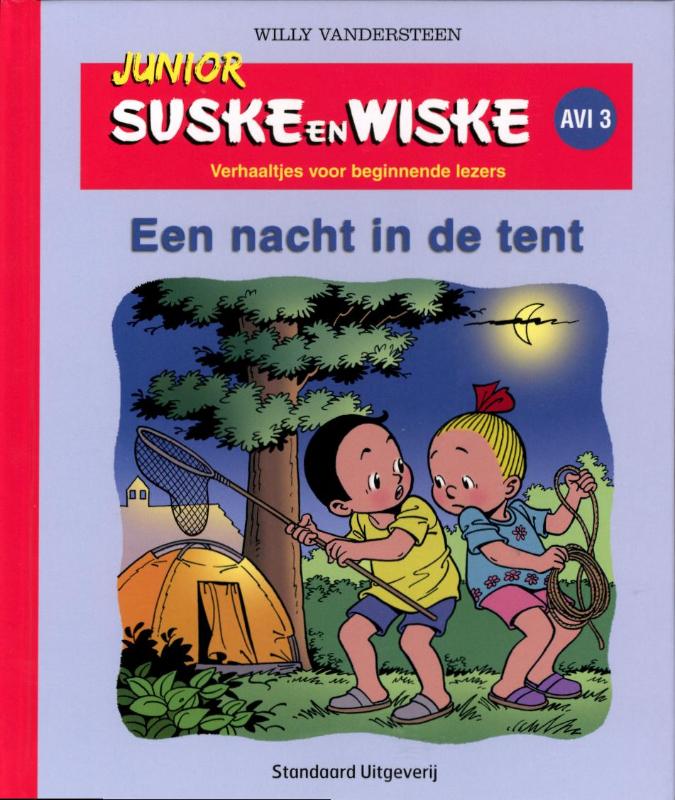 boekenbalie_9789002244360_cover Junior Suske en Wiske - Junior Suske en Wiske Een nacht in de tent