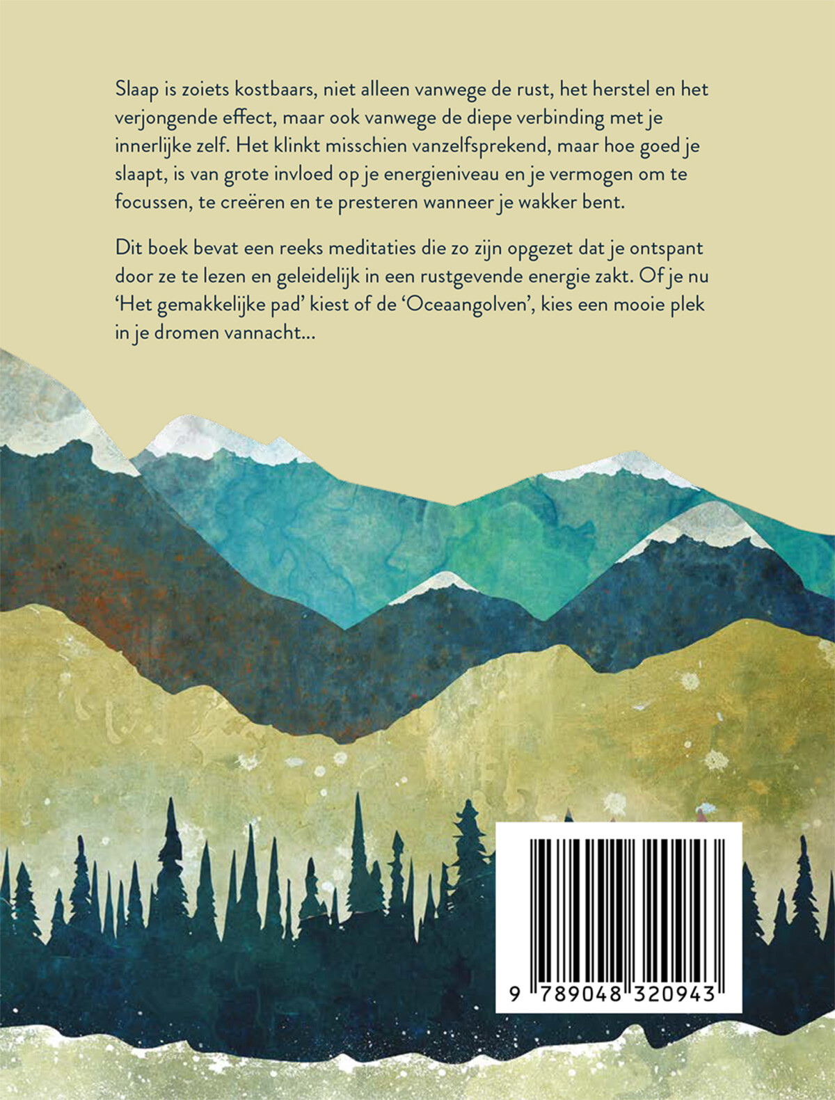 Slaapmeditaties achterkant