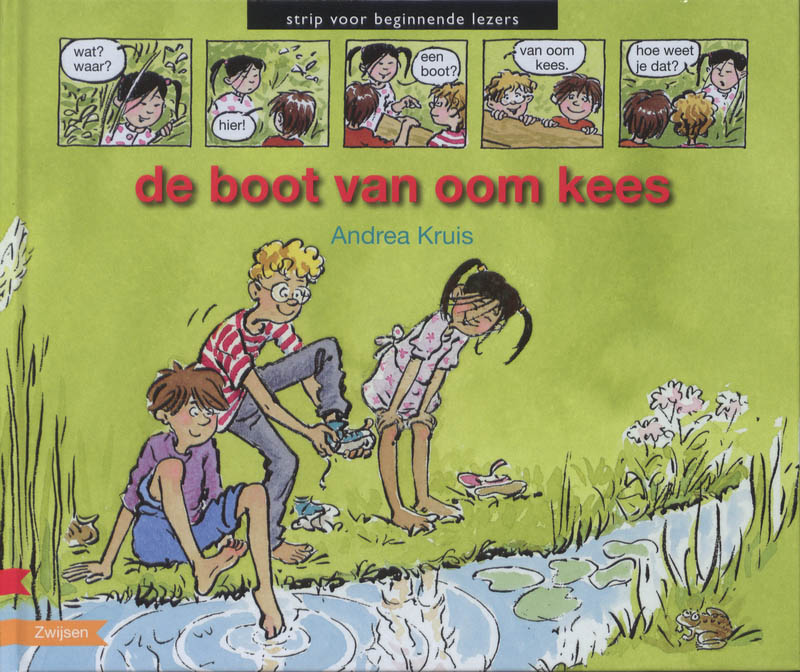 boekenbalie_9789048705306_cover De boot van oom Kees / Strip voor beginnende lezers