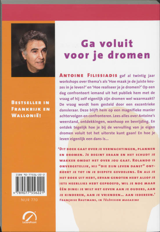 Levensboeken  -   Ga voluit voor je dromen achterkant