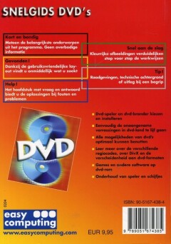 DVD's / Easy computing snelgids achterkant