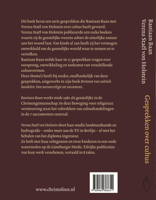 Gesprekken Over Cultus Gesprekken Over Cultus achterkant