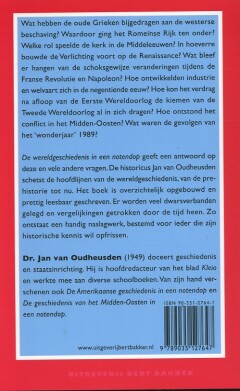 De wereldgeschiedenis in een notendop achterkant