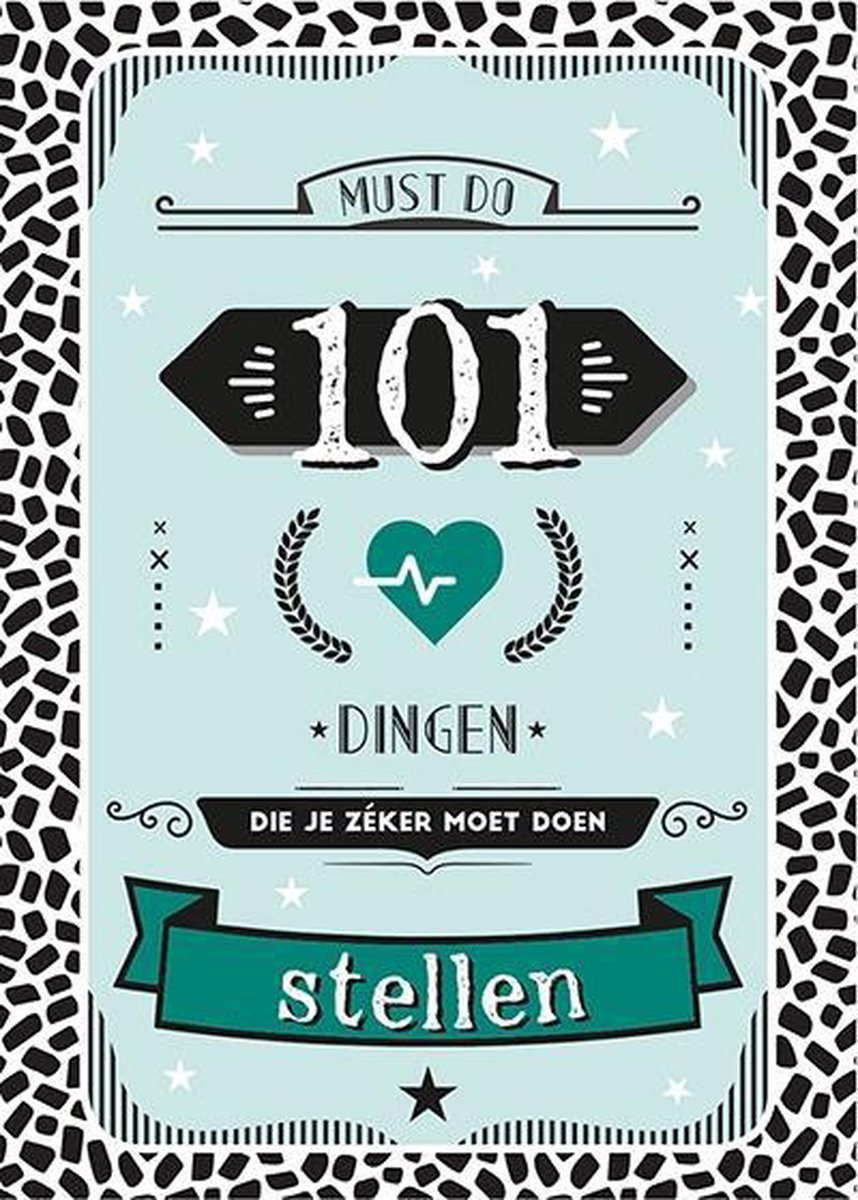 boekenbalie_9789463543781_cover 101 dingen die je zéker moet doen - Stellen / Must do
