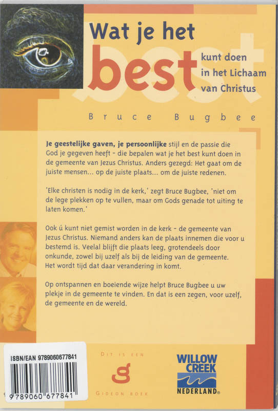 Wat Je Het Best Kunt Doen achterkant
