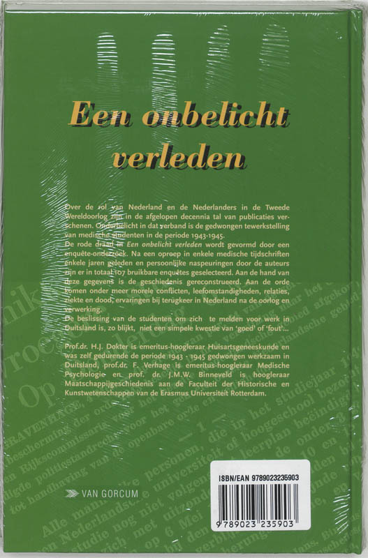 Een onbelicht verleden achterkant