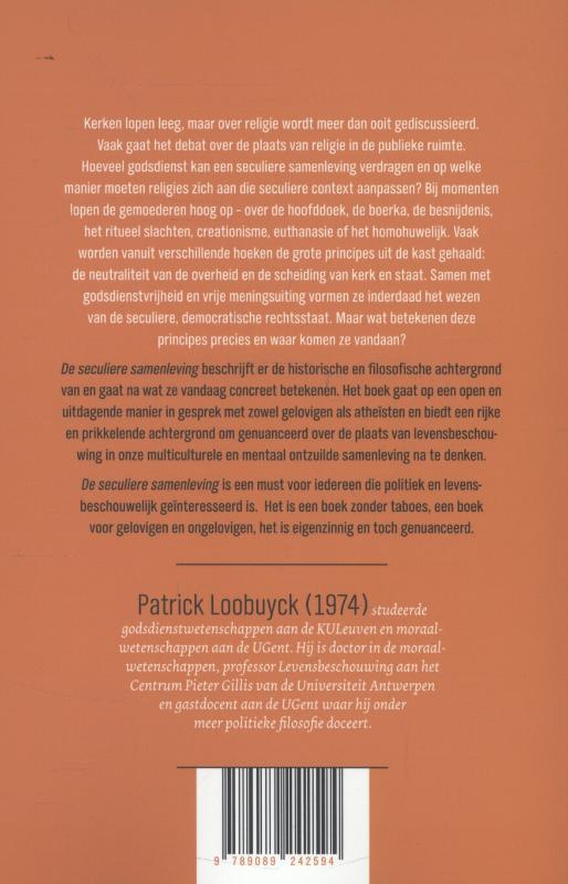 De seculiere samenleving achterkant