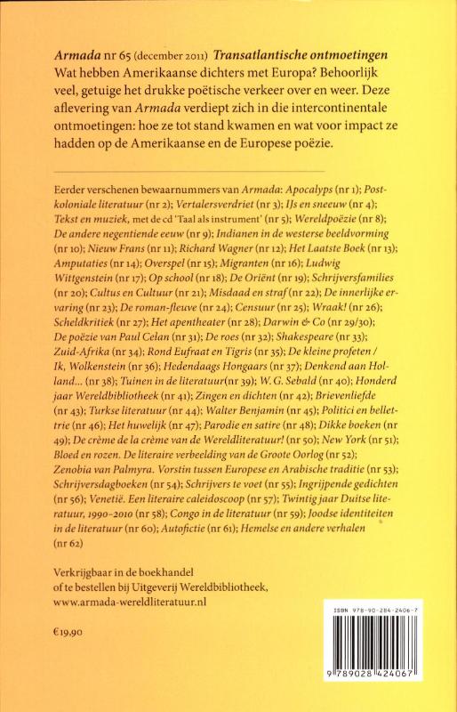 De nieuwe Chinese literatuur / Armada / 63/64 achterkant