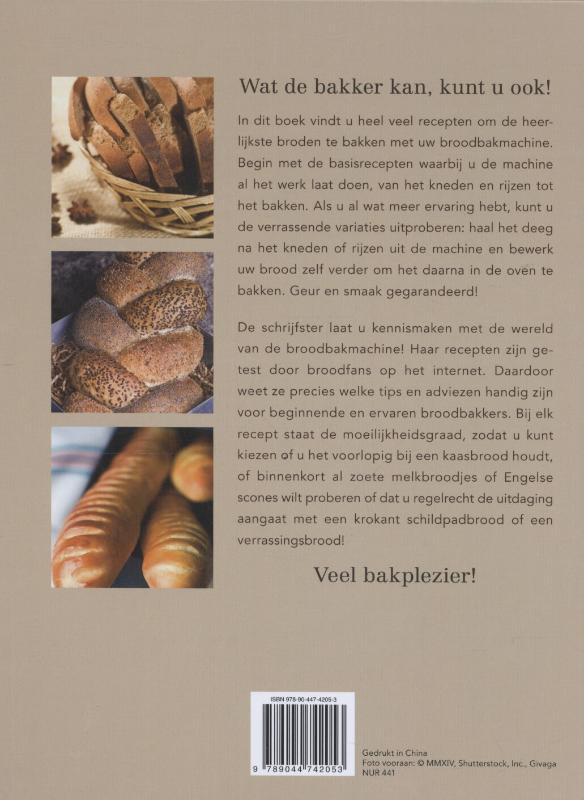 Basishandboek brood bakken achterkant