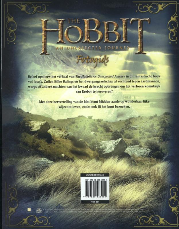 De Hobbit - Fotogids De Hobbit Fotogids achterkant